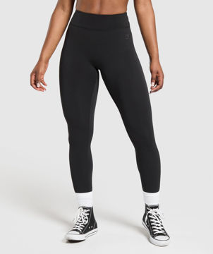 GYMSHARK WORDMARK GRAPHIC LEGGINGS