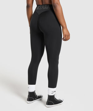 GYMSHARK WORDMARK GRAPHIC LEGGINGS