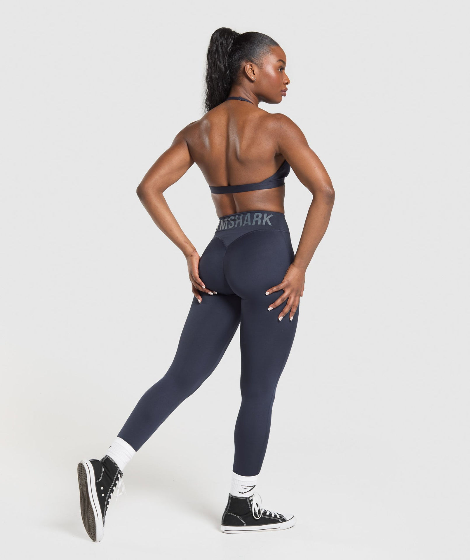 GYMSHARK WORDMARK GRAPHIC LEGGINGS