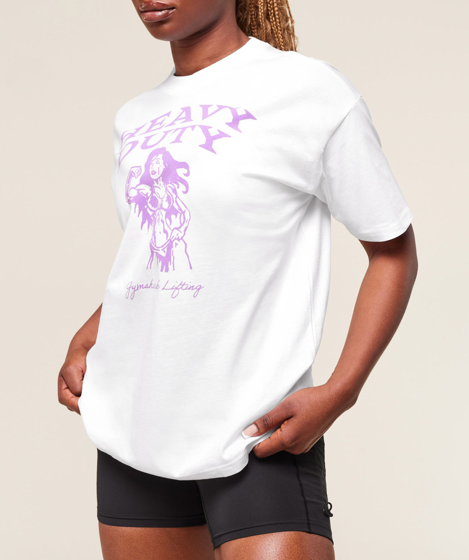 HEAVY DUTY GRAPHIC OVERSIZED T-SHIRT