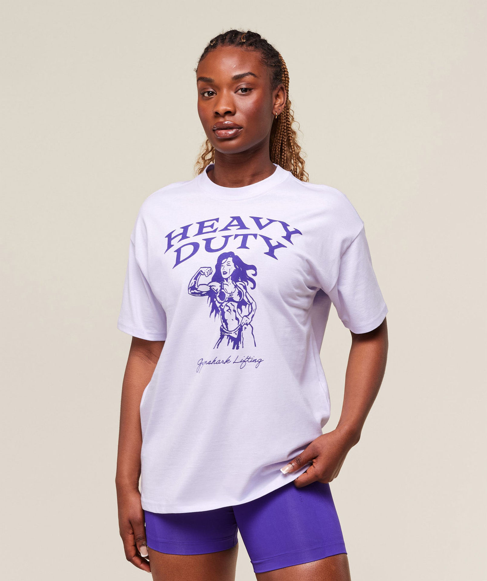 HEAVY DUTY GRAPHIC OVERSIZED T-SHIRT
