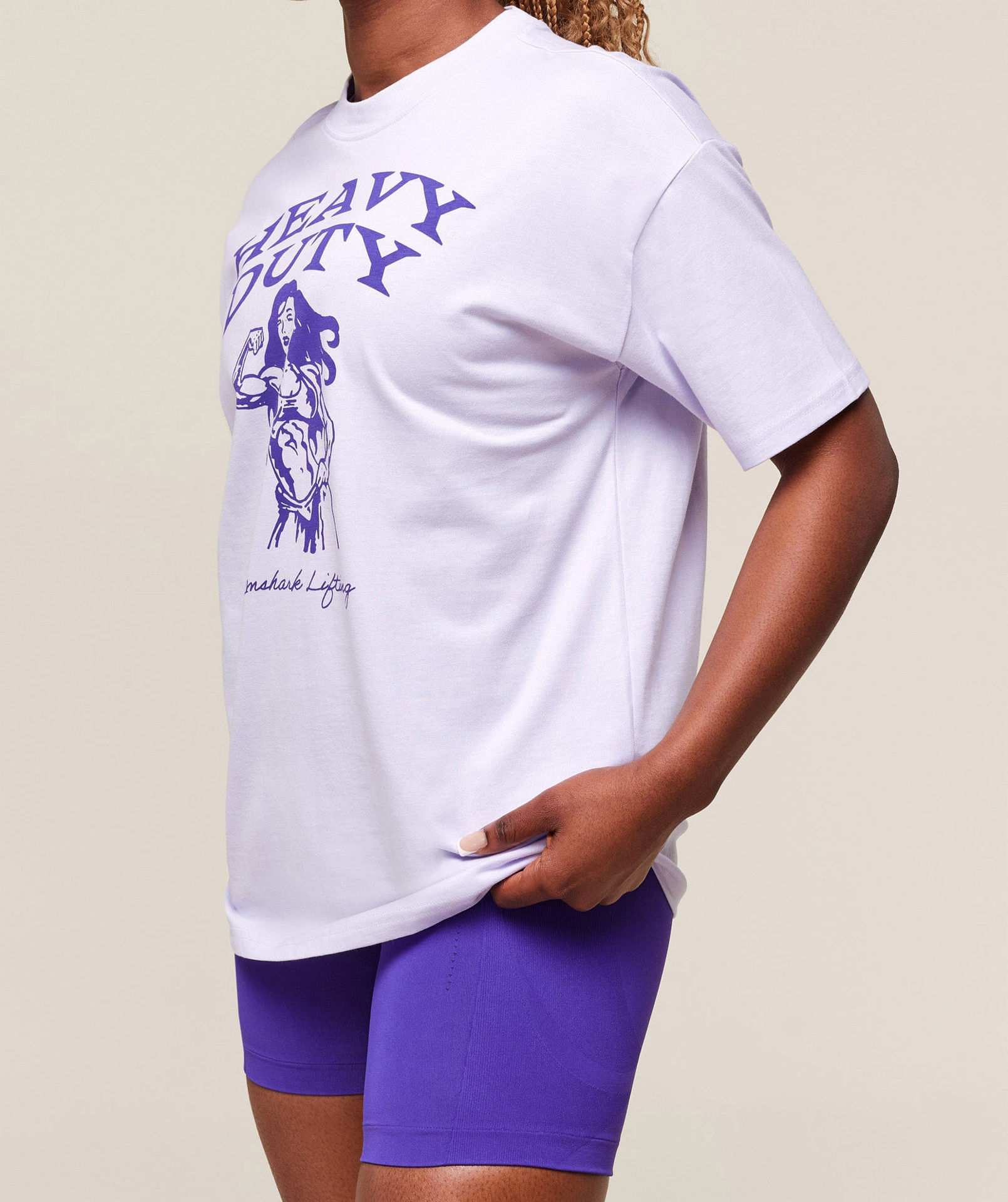 HEAVY DUTY GRAPHIC OVERSIZED T-SHIRT