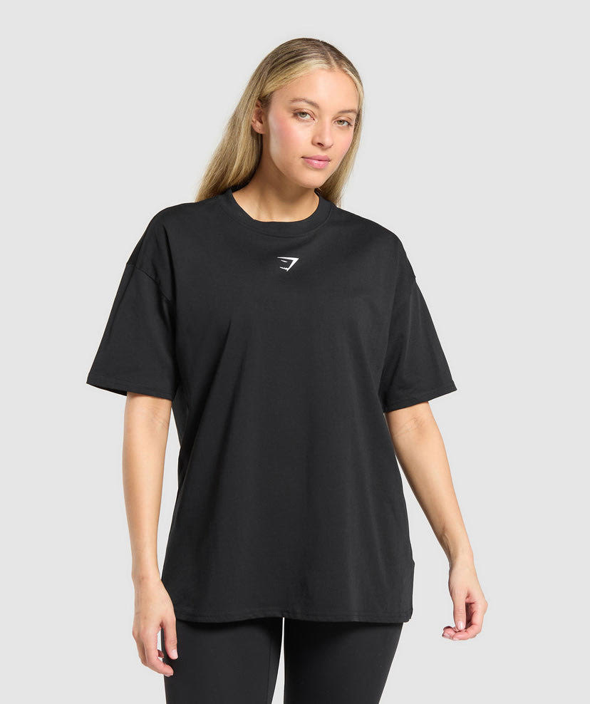 Trace Graphic Oversized T-shirt
