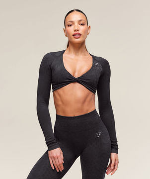 ADAPT ANIMAL X WHITNEY SEAMLESS LONG SLEEVE TOP