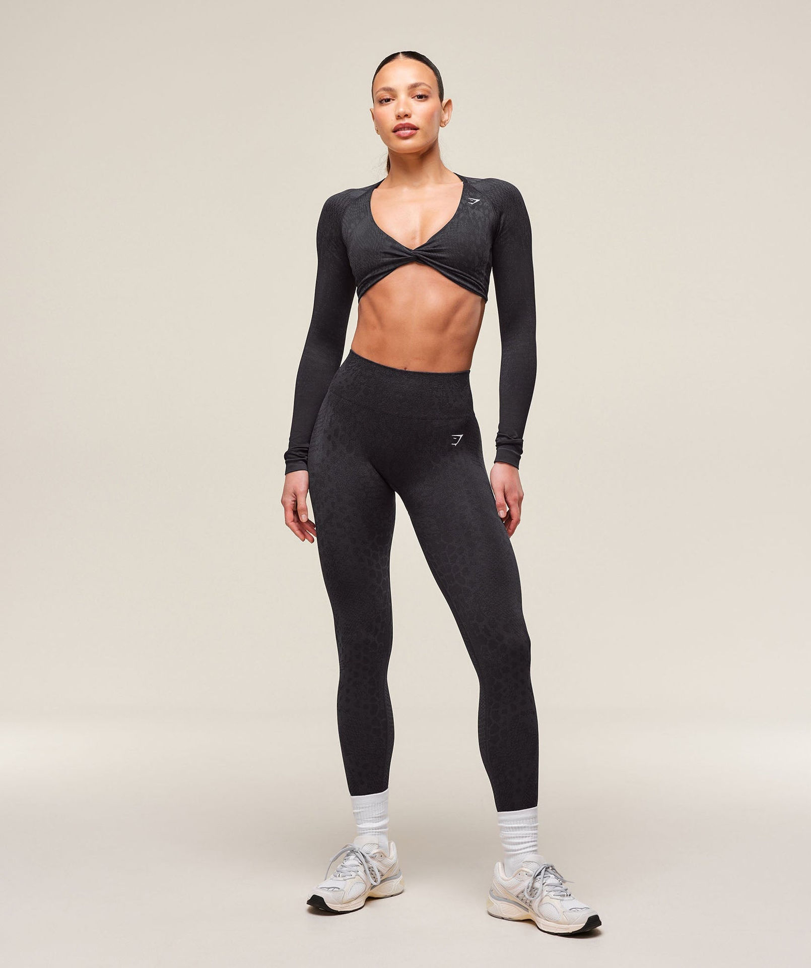 ADAPT ANIMAL X WHITNEY SEAMLESS LONG SLEEVE TOP