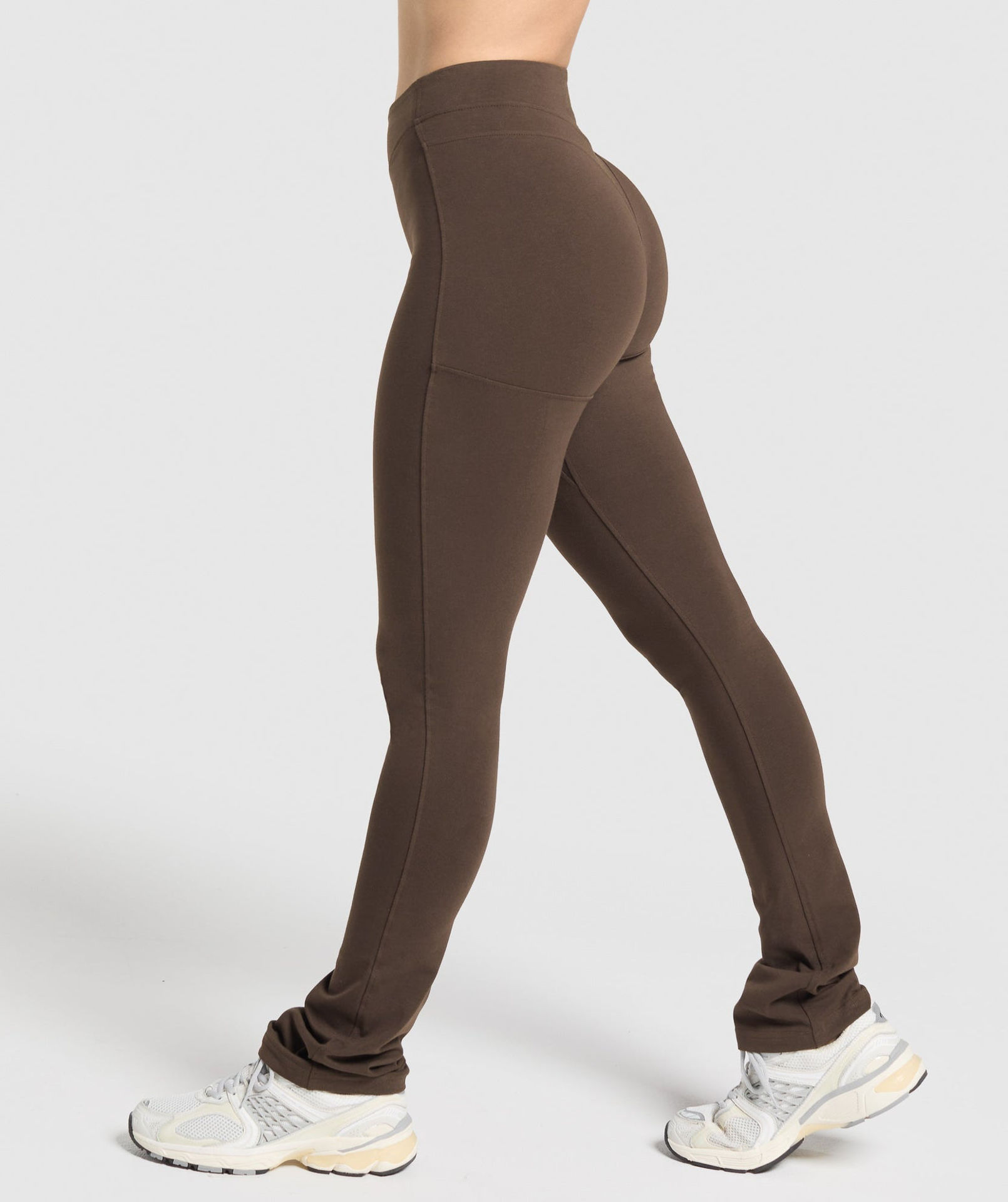 REST DAY BOOT CUT COTTON LEGGINGS