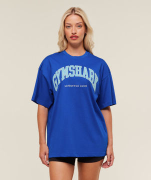 GRAPHIC COLLEGIATE OVERSIZED T SHIRT