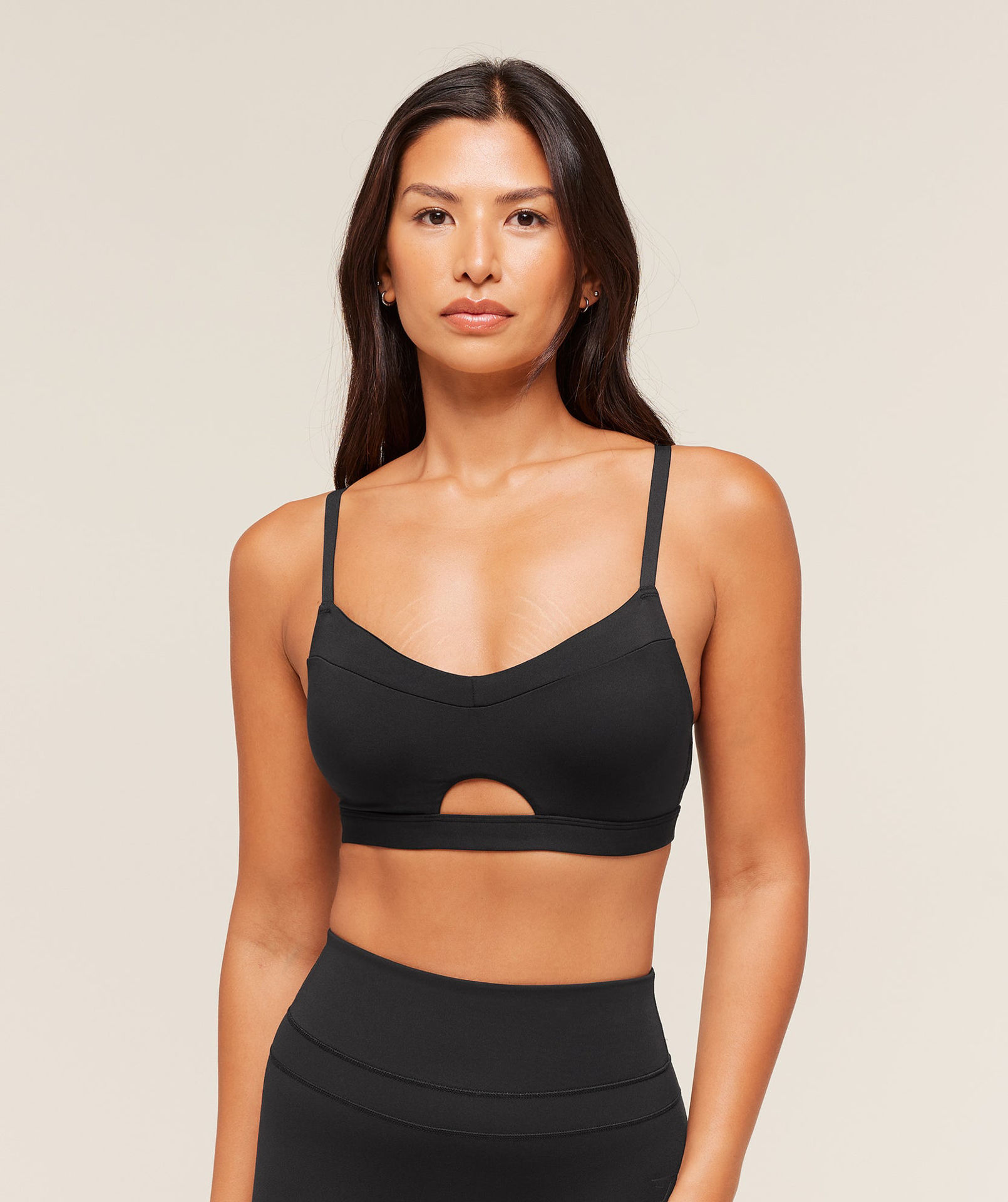 BALCONY PEEKABOO SPORTS BRA