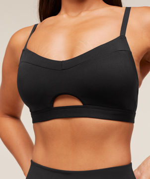 BALCONY PEEKABOO SPORTS BRA