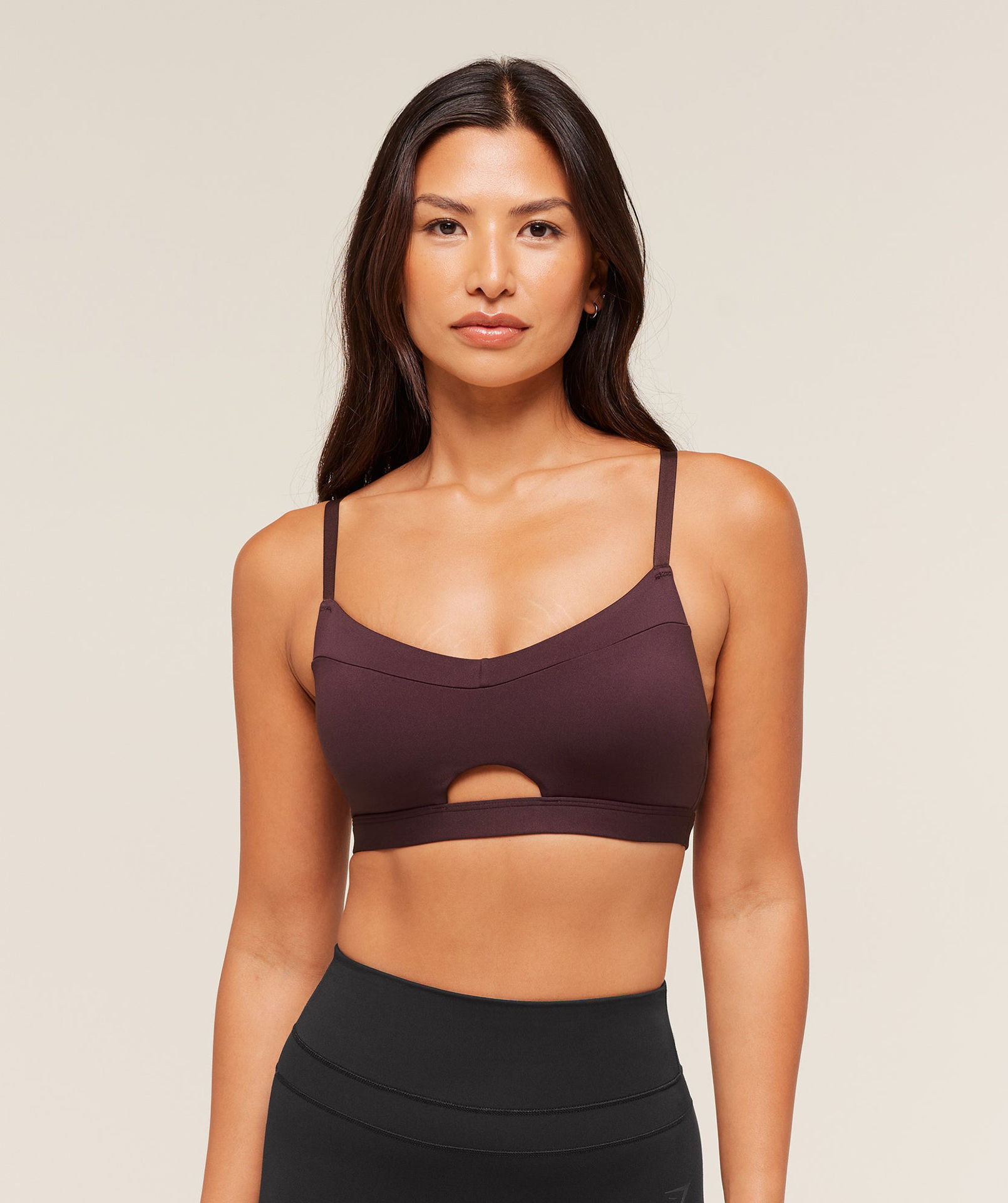 BALCONY PEEKABOO SPORTS BRA