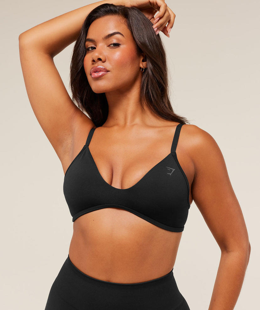Soft Sculp V-neck sports bra