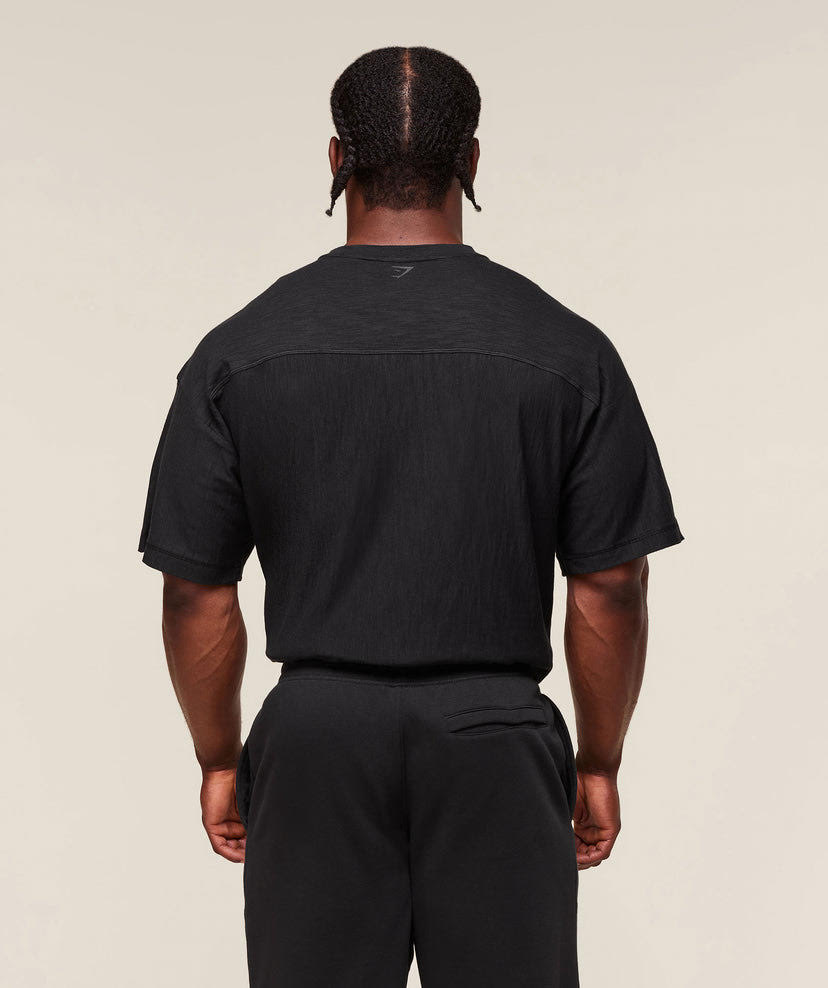 Lightweight Slub Textured T-Shirt