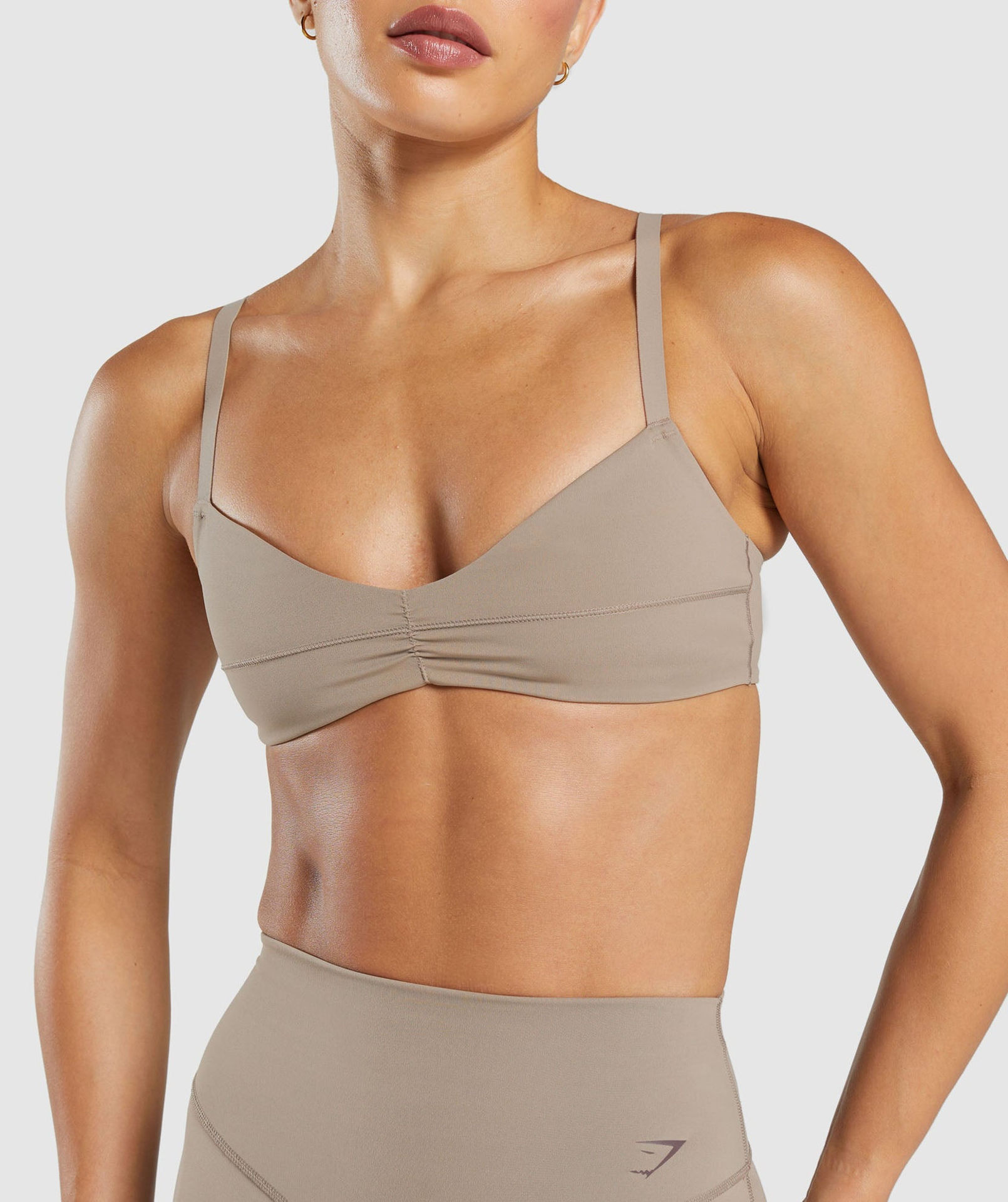 ELEVATE RUCHED SPORTS BRA