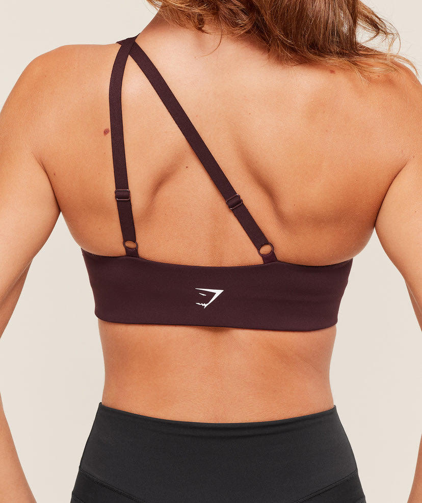 ONE SHOULDER SPORTS BRA