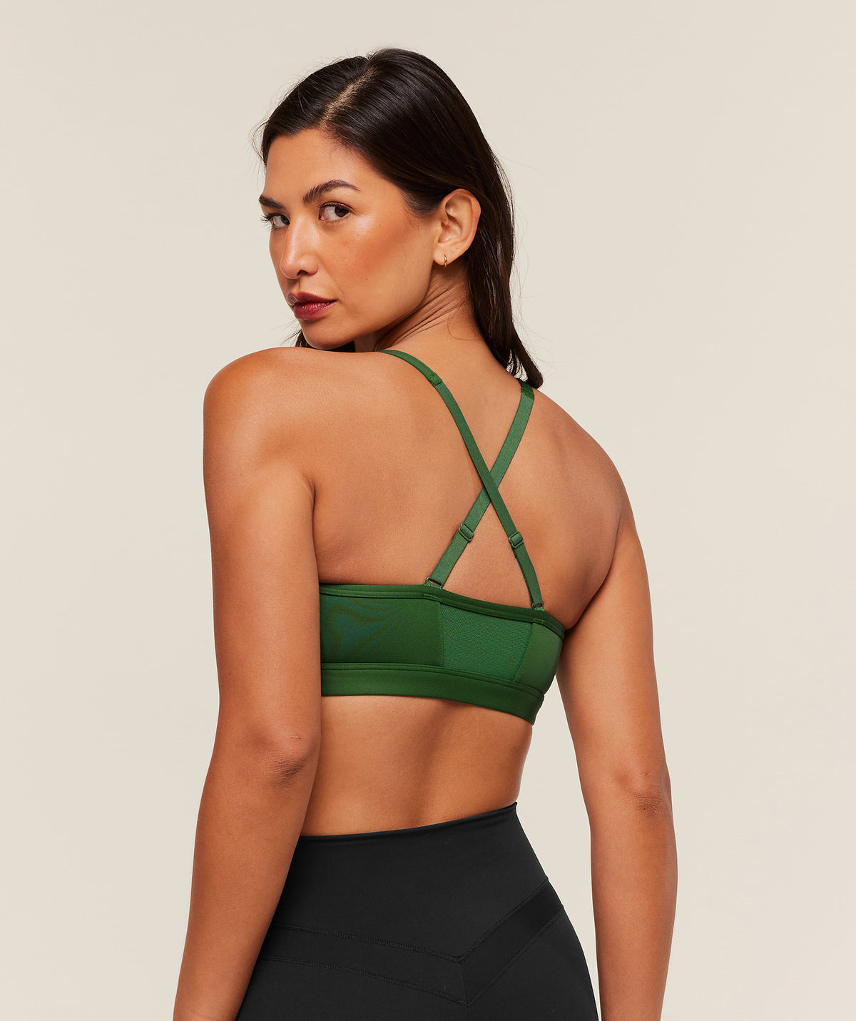 RUCHED SPORTS BRA