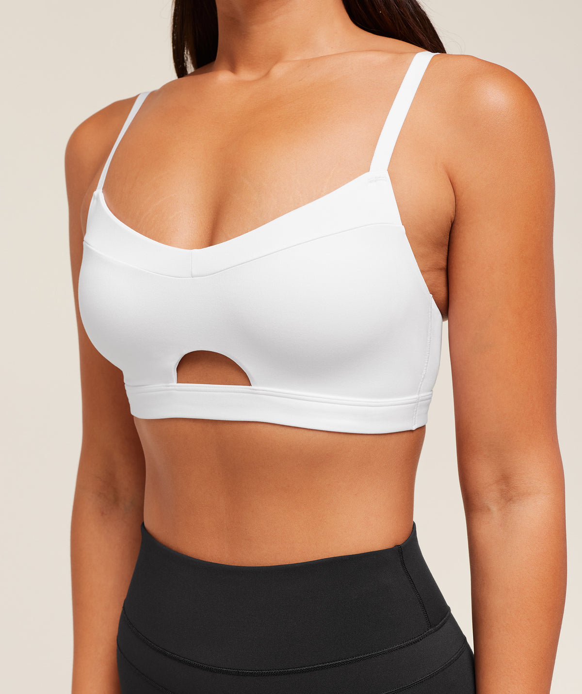 BALCONY PEEKABOO SPORTS BRA