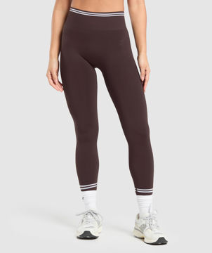 CONTRAST SEAMLESS LEGGINGS