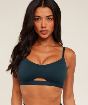 BALCONY PEEKABOO SPORTS BRA