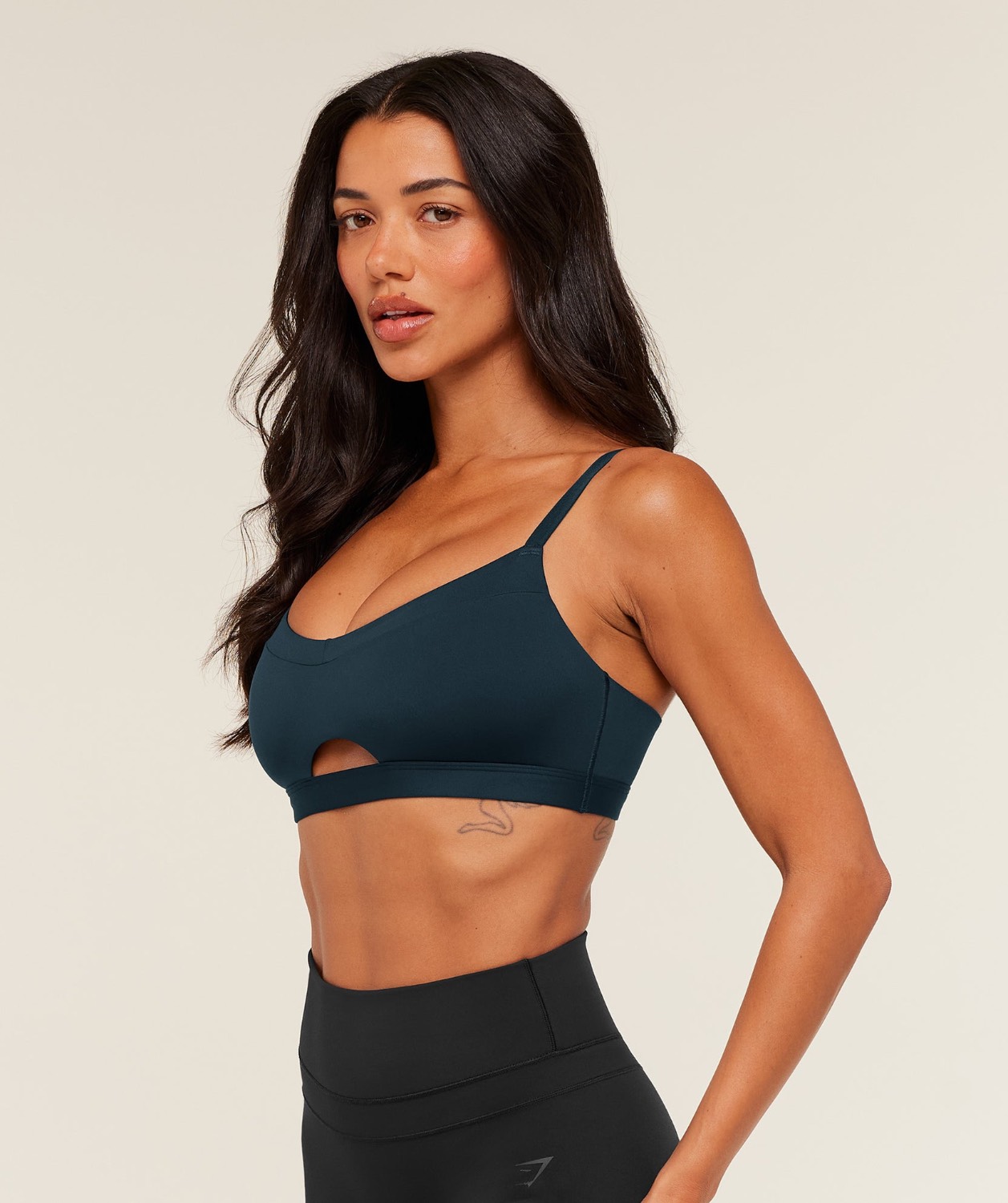BALCONY PEEKABOO SPORTS BRA
