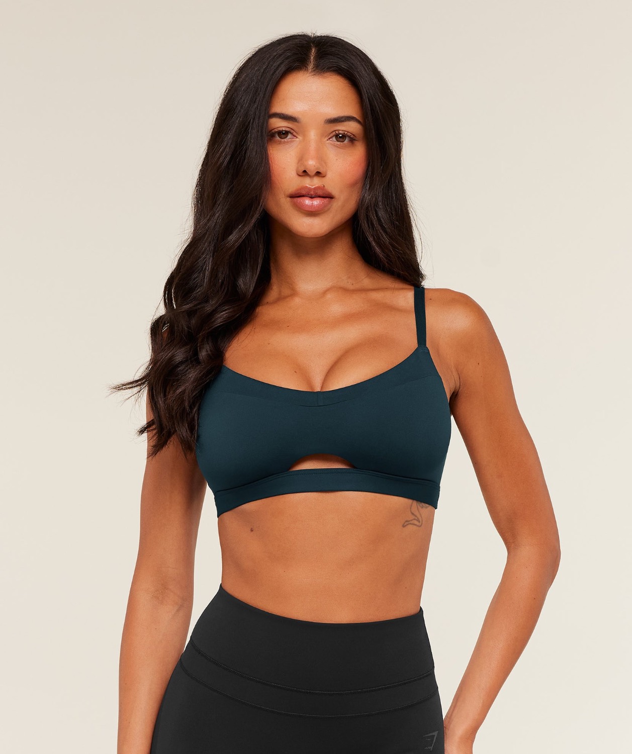 BALCONY PEEKABOO SPORTS BRA