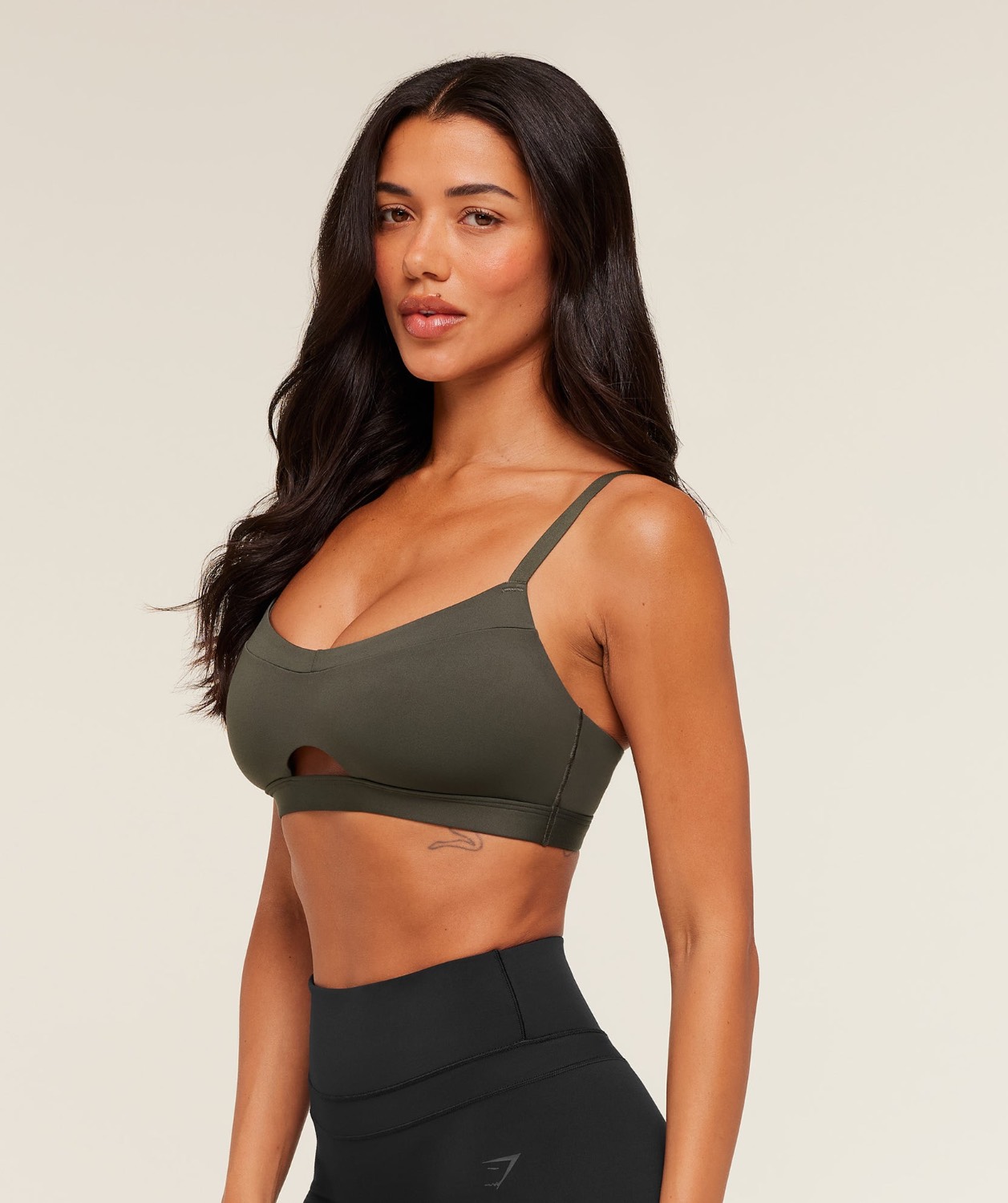 BALCONY PEEKABOO SPORTS BRA