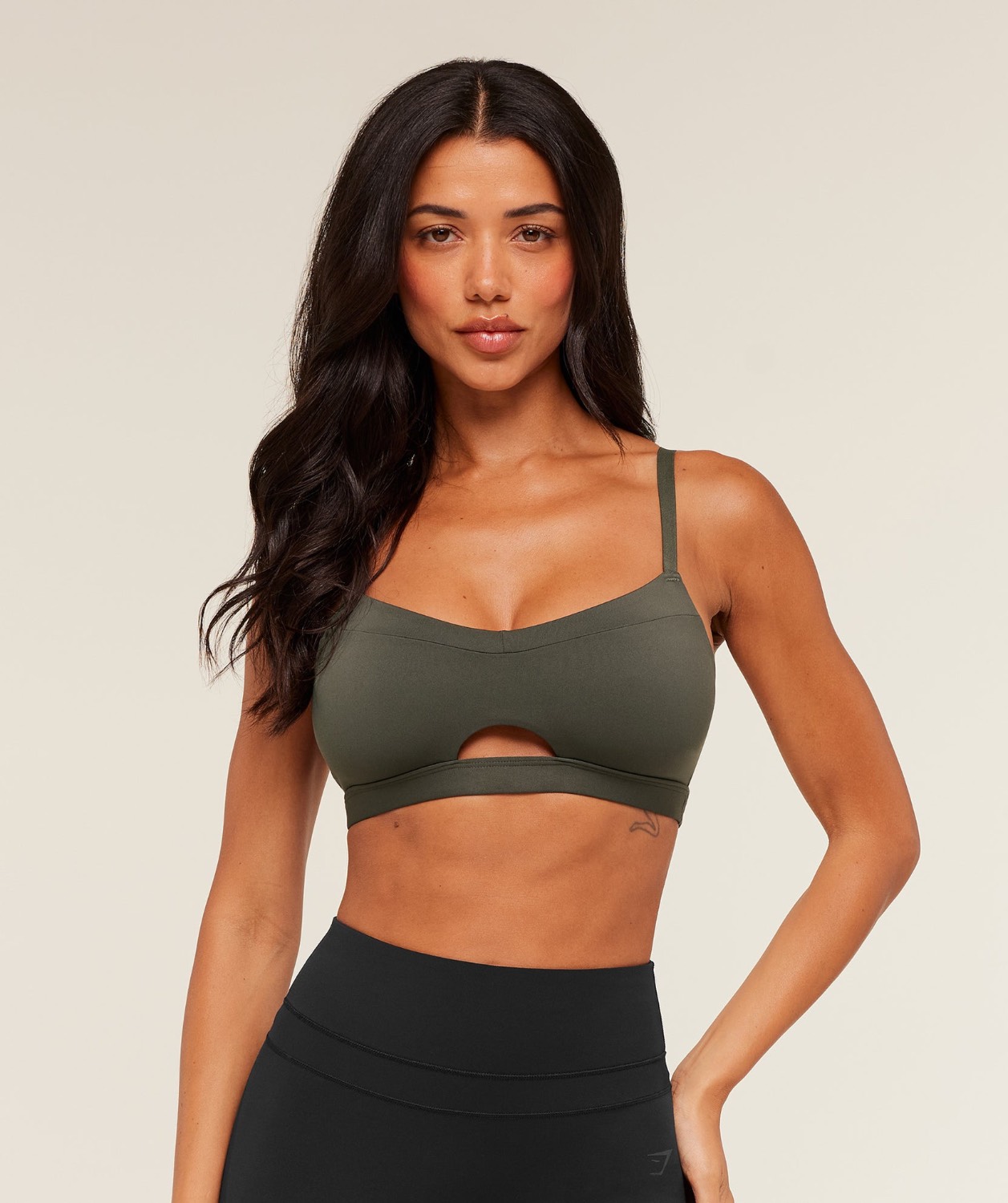 BALCONY PEEKABOO SPORTS BRA