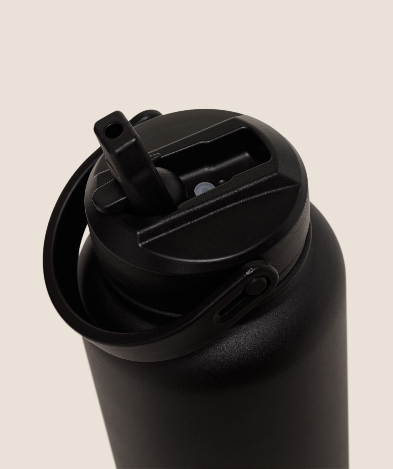 METAL INSULATED STRAW BOTTLE 1L