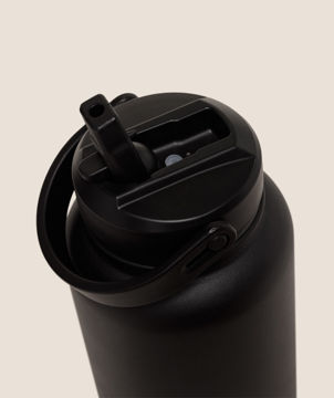 METAL INSULATED STRAW BOTTLE 1L