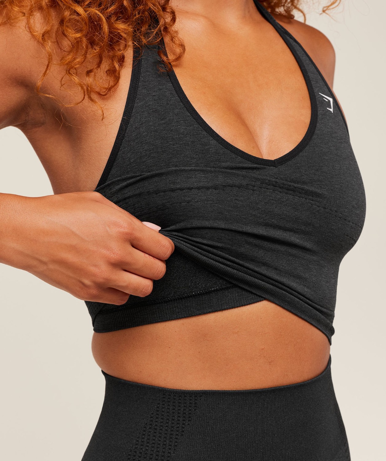 VITAL HALTER NECK TANK WITH SHELF