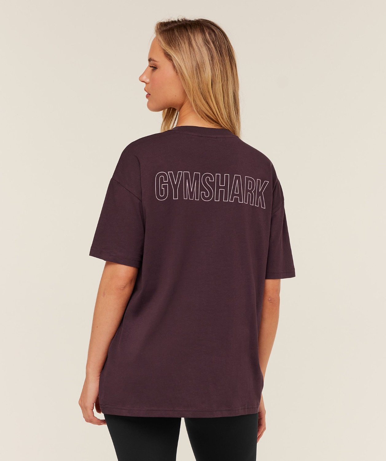 TRACE GRAPHIC OVERSIZED T-SHIRT
