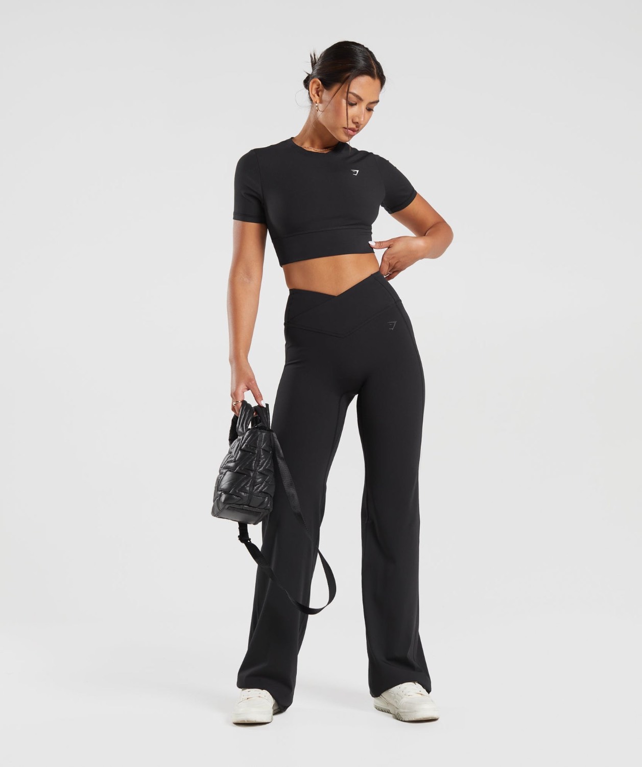 CROSSOVER TALL FLARED LEGGINGS