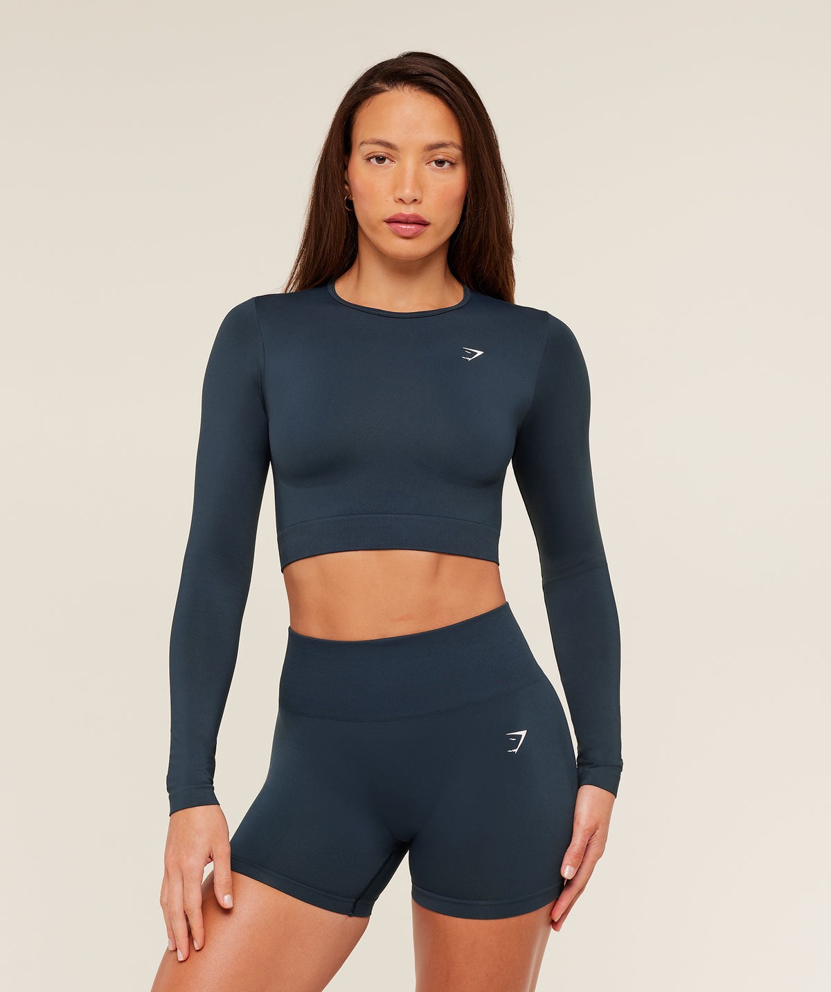 EVERYDAY SEAMLESS LONG SLEEVE CROP TOP