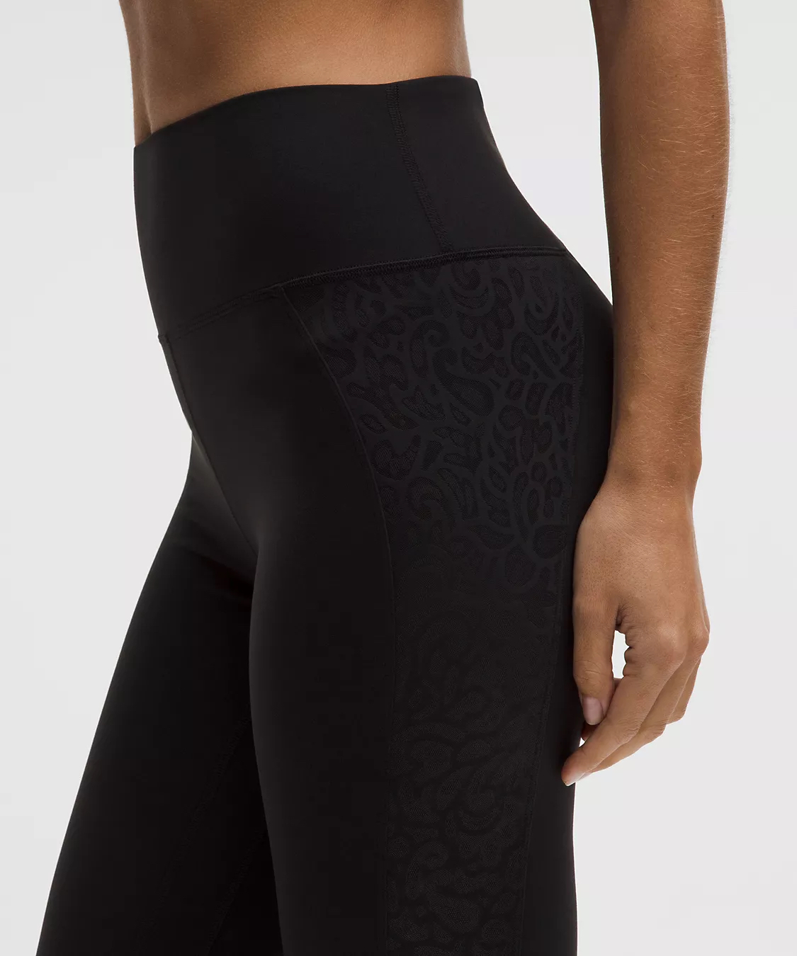 Paisley Lace Overlay Tight 25"
