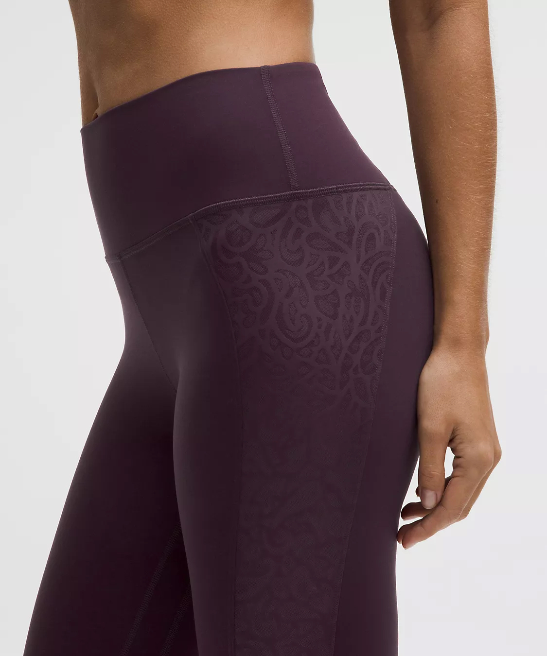 Paisley Lace Overlay Tight 25"