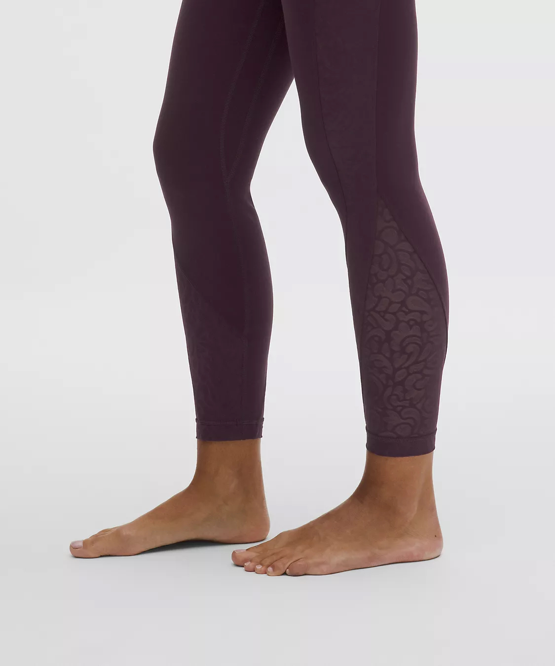 Paisley Lace Overlay Tight 25"