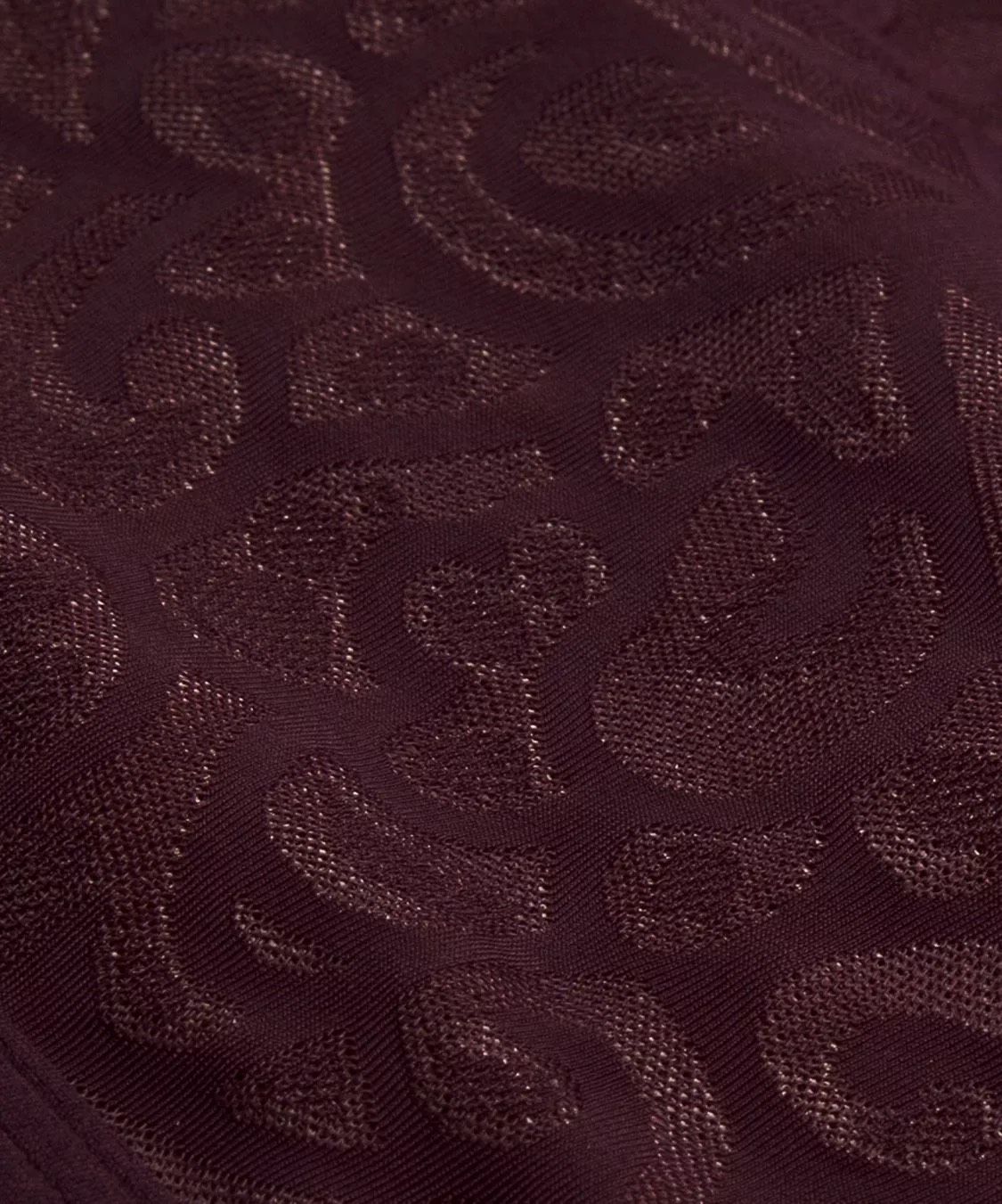 Paisley Lace Overlay Tight 25"