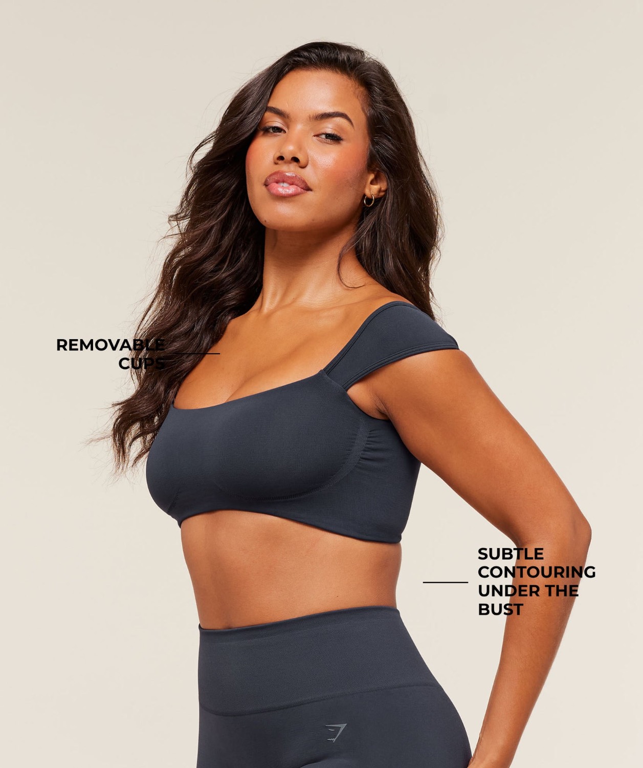 SOFT SCULPT CAP SLEEVE BRALETTE