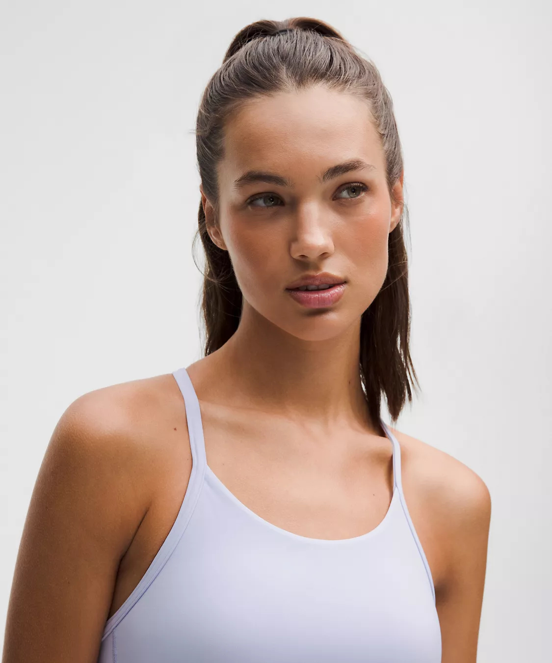 Flow Y Mid-Support Bra Logo *B/C Cup