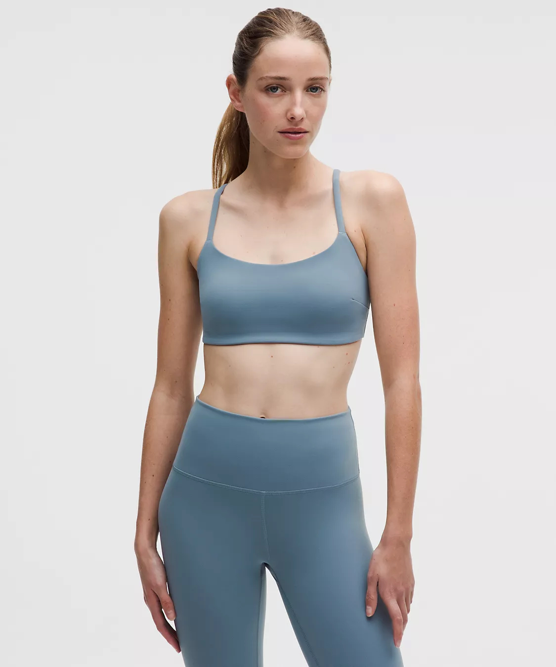 Wunder Train Strappy Racer Bra Light Support, A/B Cup
