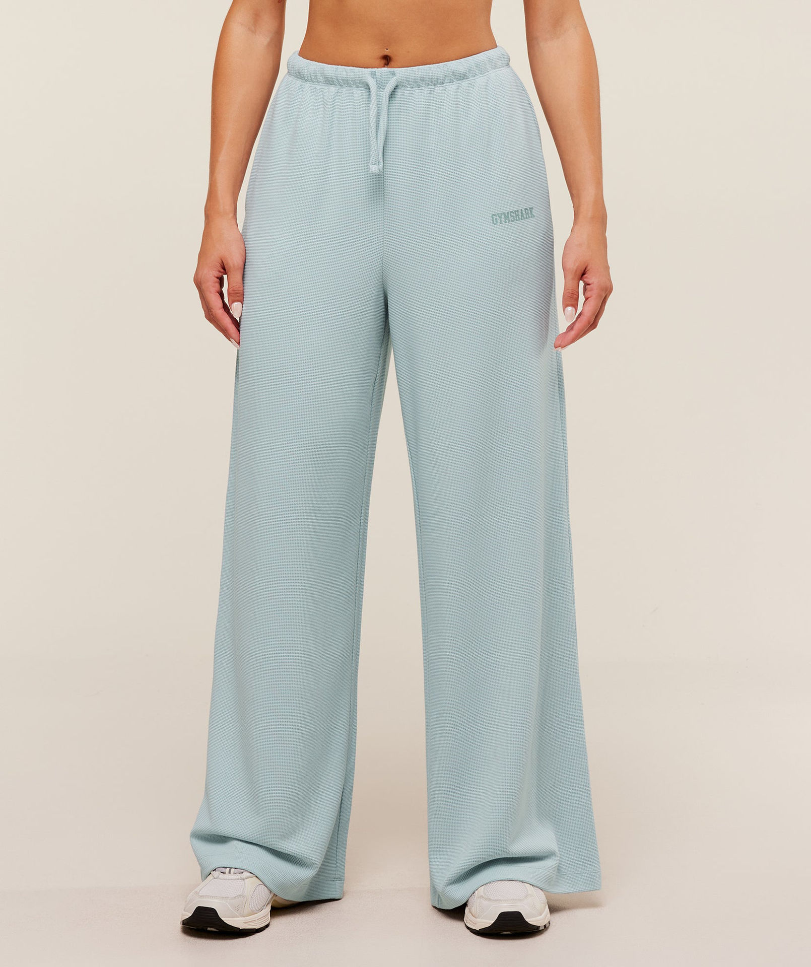 Waffle Wide Leg Pants