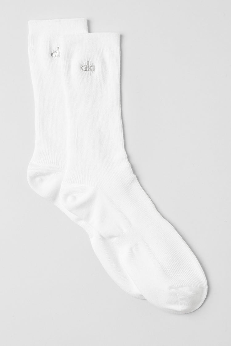 alo Unisex Half-Crew Understated Sock