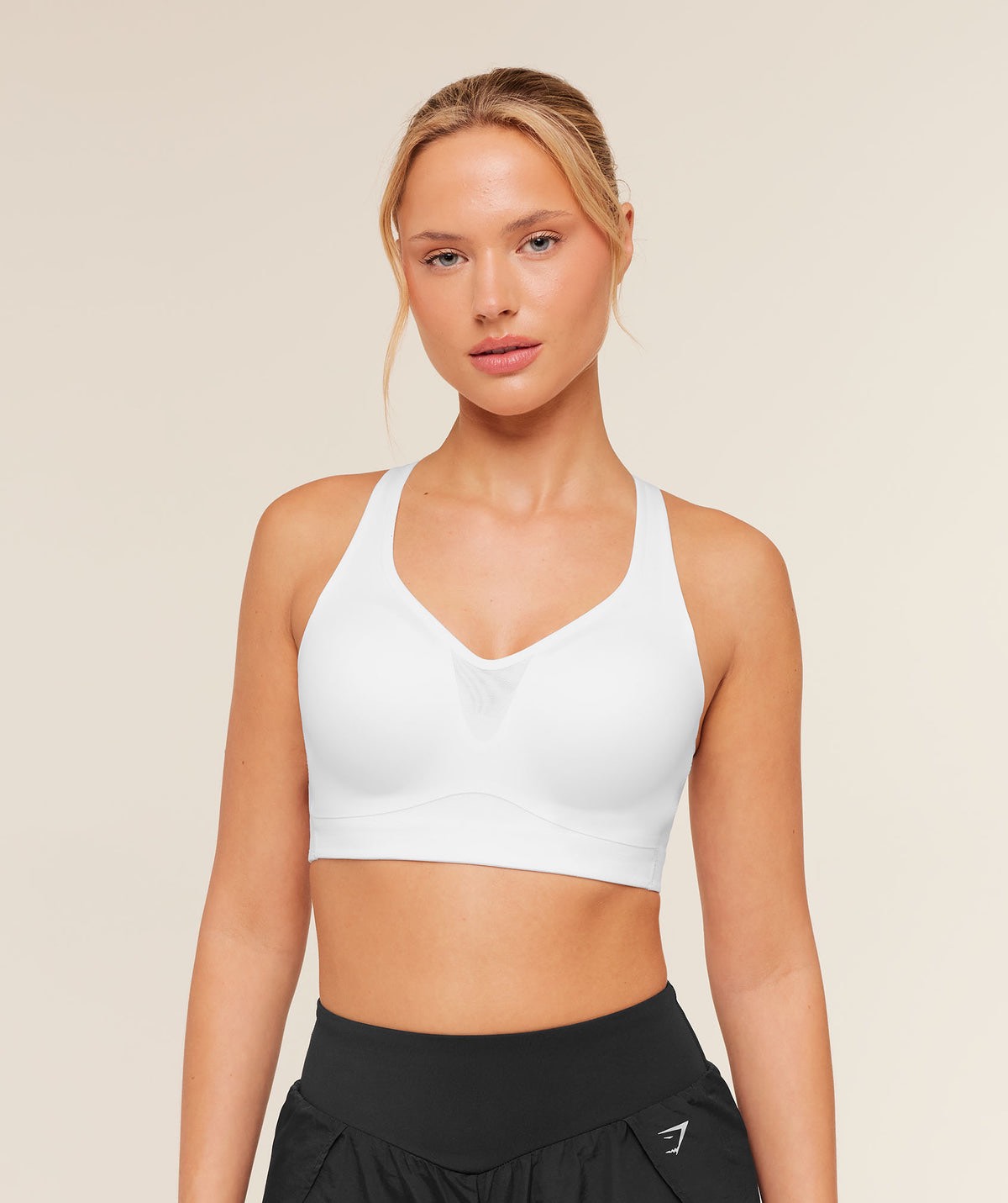 HIGH SUPPORT V-NECK SPORTS BRA