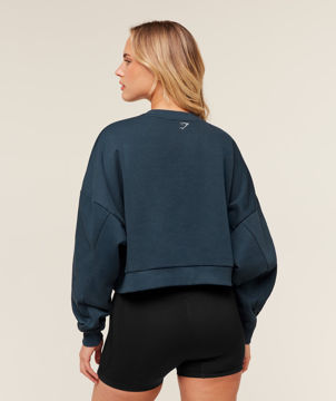 WORN CREST GRAPHIC SWEATSHIRT