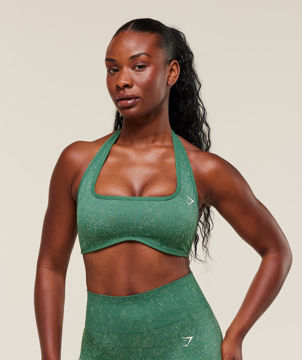 ADAPT FLECK HALTERNECK SPORTS BRA