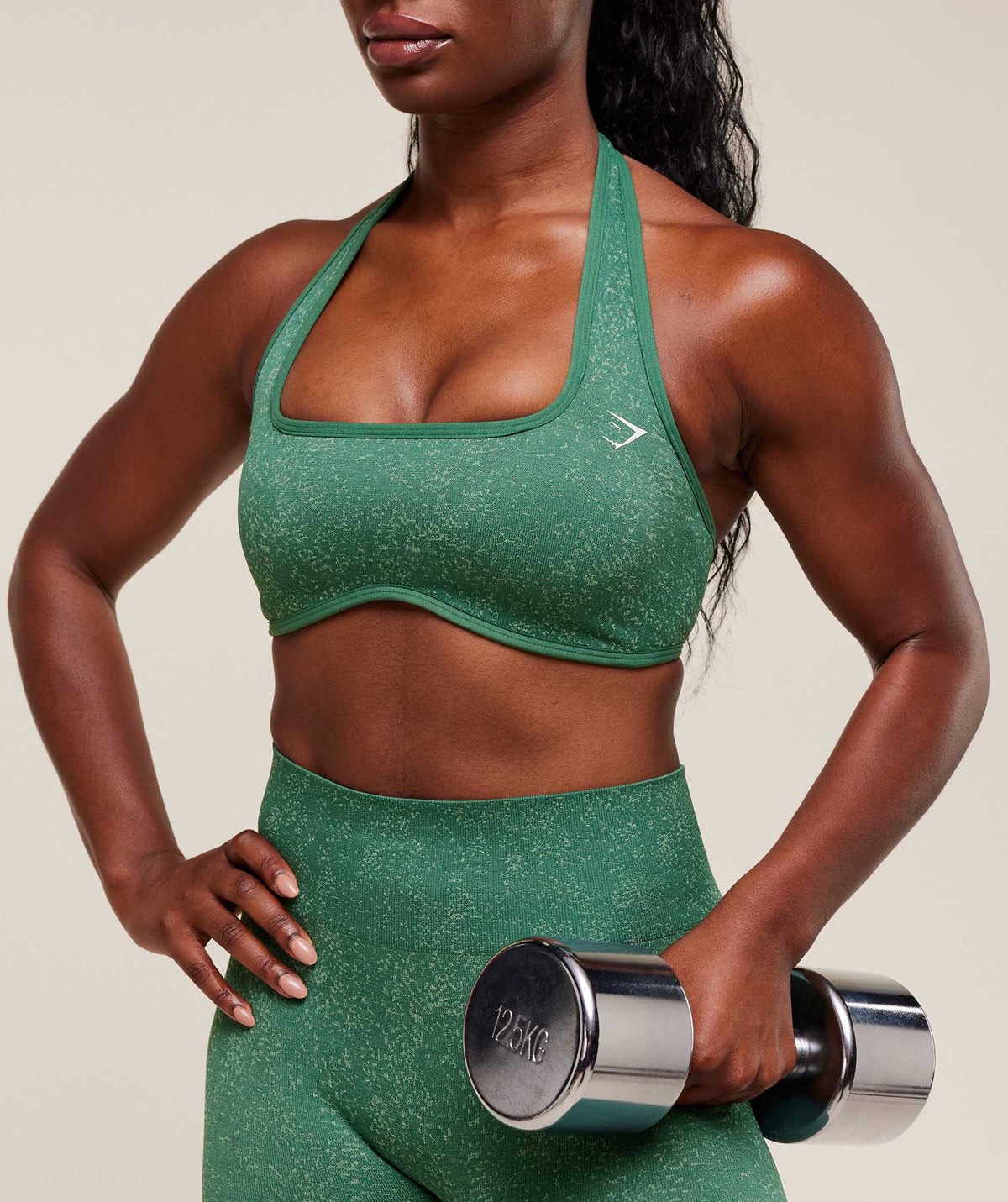 ADAPT FLECK HALTERNECK SPORTS BRA