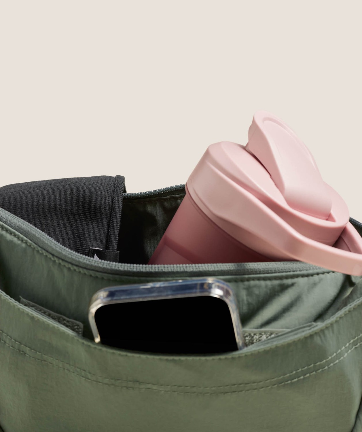 Pleat Crossbody