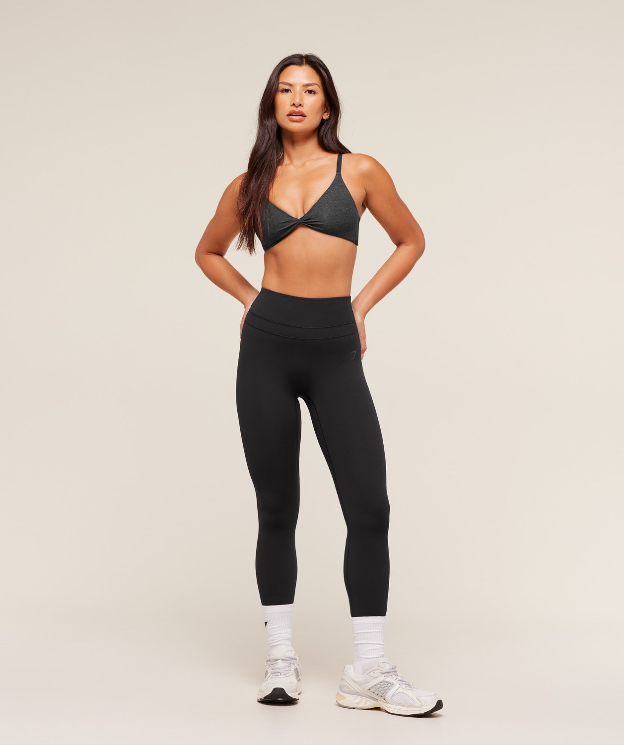 COTTON TWIST FRONT BRALETTE